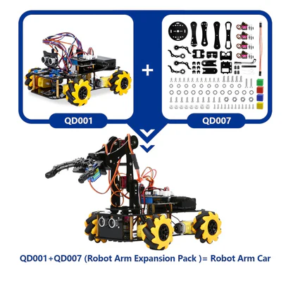 ACEBOTT ESP32 5-DOF Robot Arm Kit Expansion Pack